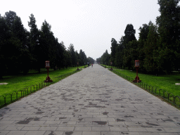 Road at the east side of the Temple of Heaven