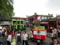 Houses and restaurants at Xiaoshibei Hutong