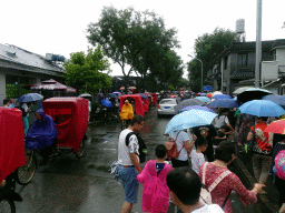 Rickshaws at Qianhai West Street