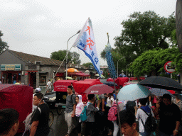 Rickshaws at Qianhai West Street