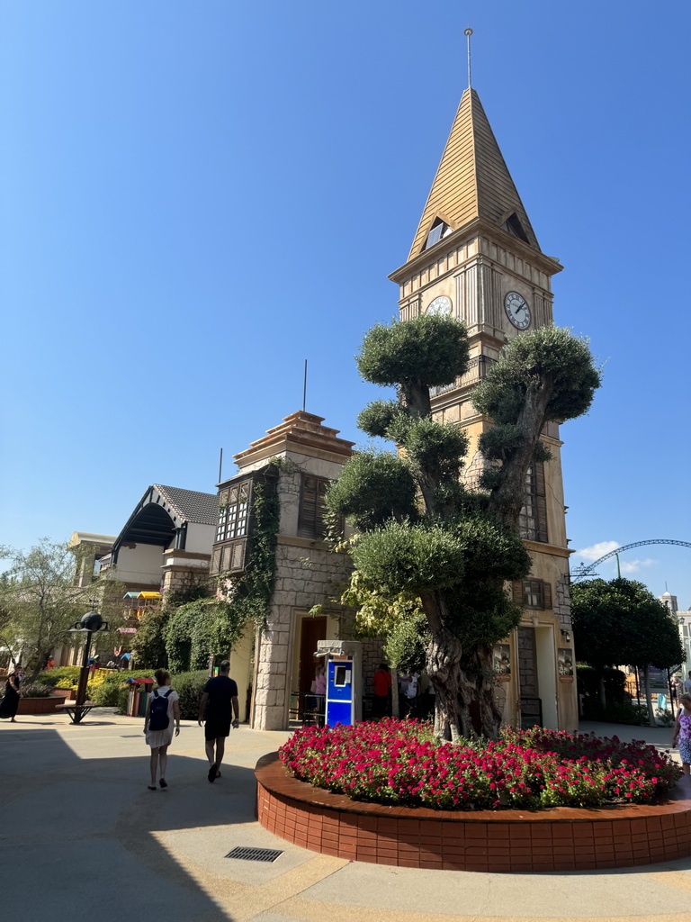 Front of the Hurricane attraction at the Adventure Land area of the Land of Legends theme park