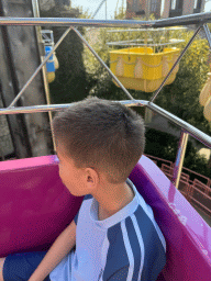 Max at the Air Balloon Race attraction at the Adventure Land area of the Land of Legends theme park