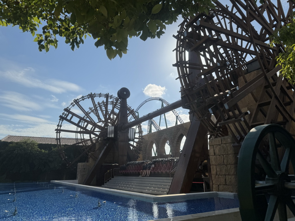 The Galeon attraction at the Adventure Land area of the Land of Legends theme park