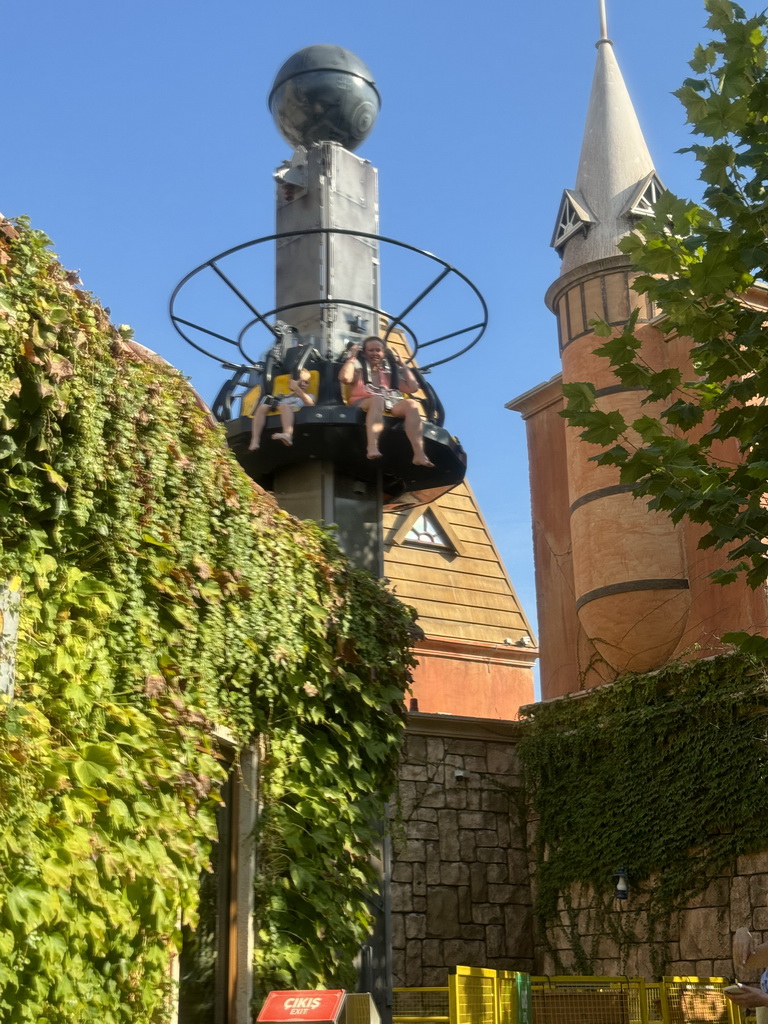 The Twister attraction at the Adventure Land area of the Land of Legends theme park