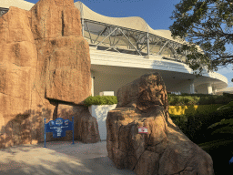 Front of the Stadium at the Aqua Land area of the Land of Legends theme park