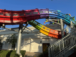 The Turtle Coaster attraction at the Aqua Land area of the Land of Legends theme park