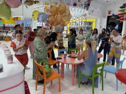 Birthday party at the Candy Candy store at the Shopping Avenue area of the Land of Legends theme park