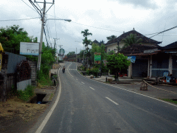 The Jalan By Pass Tanah Lot road, viewed from the taxi