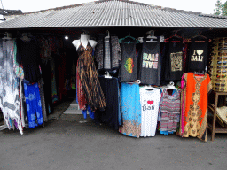 T-shirts for sale at the Jalan Tanah Lot souvenir street