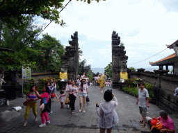 Outer entrance gate to the Pura Tanah Lot temple complex
