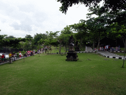 Shrine in the gardens of the Pura Tanah Lot temple complex