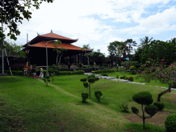 Pavilion at the entrance to the Pura Tanah Lot temple complex