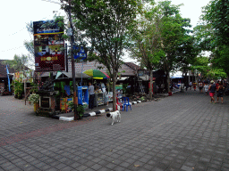 The Jalan Tanah Lot souvenir street