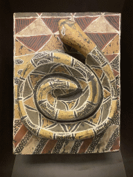 Snake relief at the Upper Floor of the Africa Museum