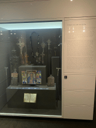 Christian Ethiopian items at the Upper Floor of the Africa Museum, with explanation