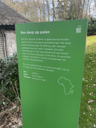 Information on the Benin village at the Museumpark of the Africa Museum
