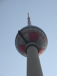 The Fernsehturm tower