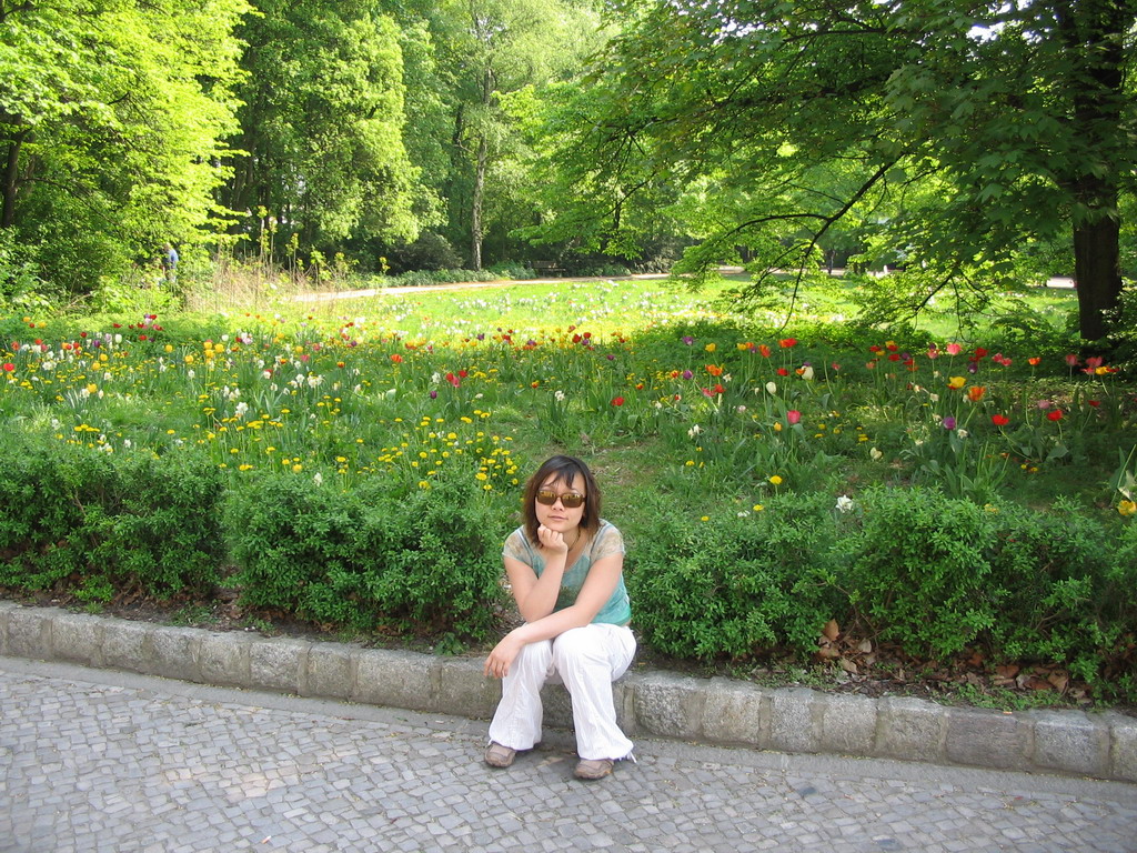 Miaomiao at the northeast side of the Tiergarten park