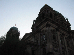 The Berlin Cathedral, viewed from the tour boat on the Spree river