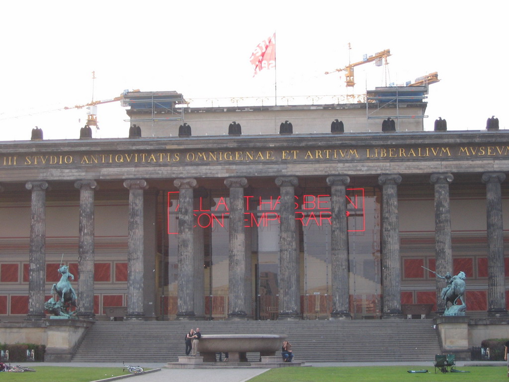 Front of the Altes Museum at the Lustgarten park