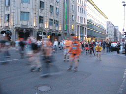 Skaters at the Französische Straße street