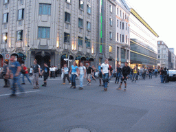 Skaters at the Französische Straße street