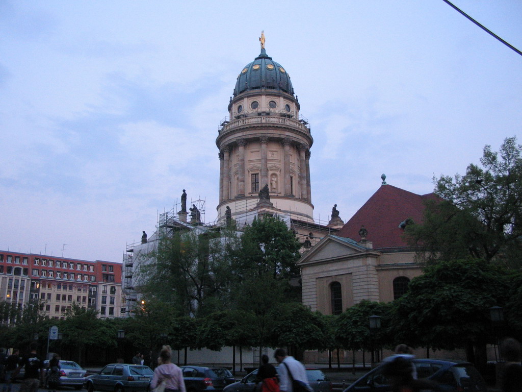 North side of the French Cathedral at the Französische Straße street