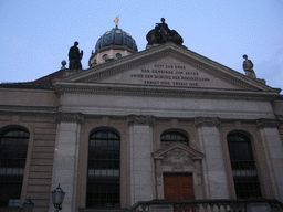 North facade of the French Cathedral at the Französische Straße street