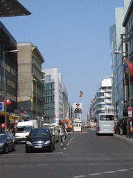 The Russian side of Checkpoint Charlie at the Friedrichstraße street