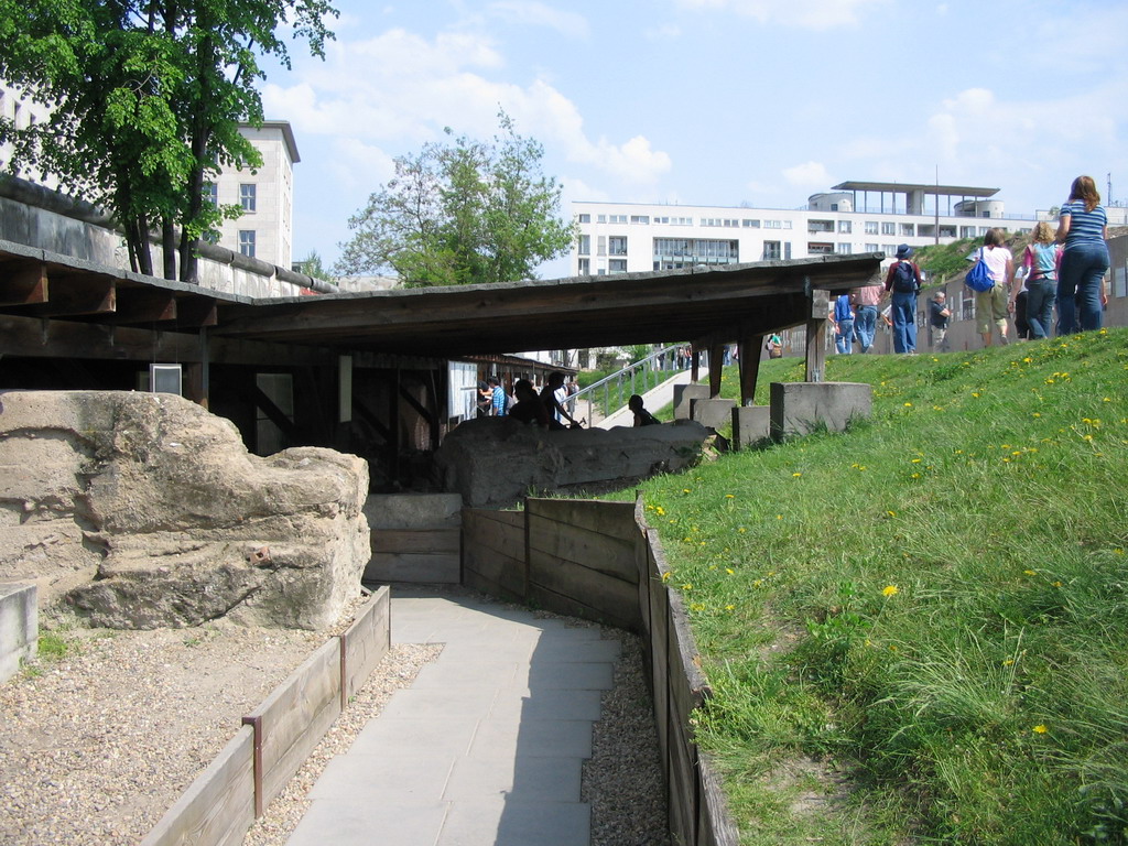 The Topography of Terror museum at the Niederkirchnerstraße street