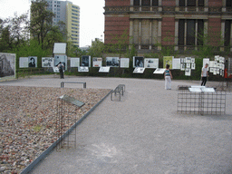 Photographs at the Topography of Terror museum at the Niederkirchnerstraße street