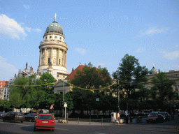 North side of the French Cathedral at the Französische Straße street