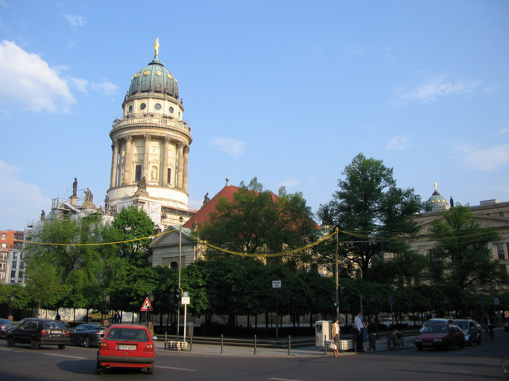 North side of the French Cathedral at the Französische Straße street