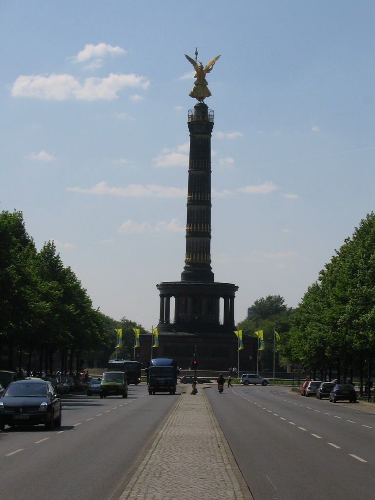 The Victory Column at the Großer Stern square
