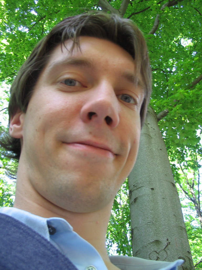 Tim at the Tiergarten park