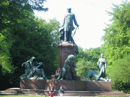 The Bismarck Memorial at the Tiergarten park