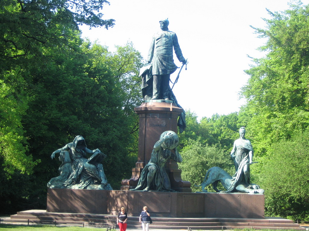 The Bismarck Memorial at the Tiergarten park