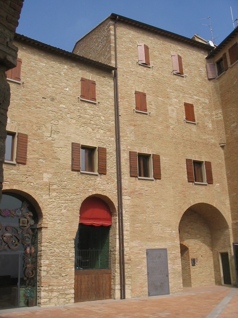 Inner square of the La Rocca castle