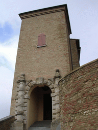 Main gate of the La Rocca castle