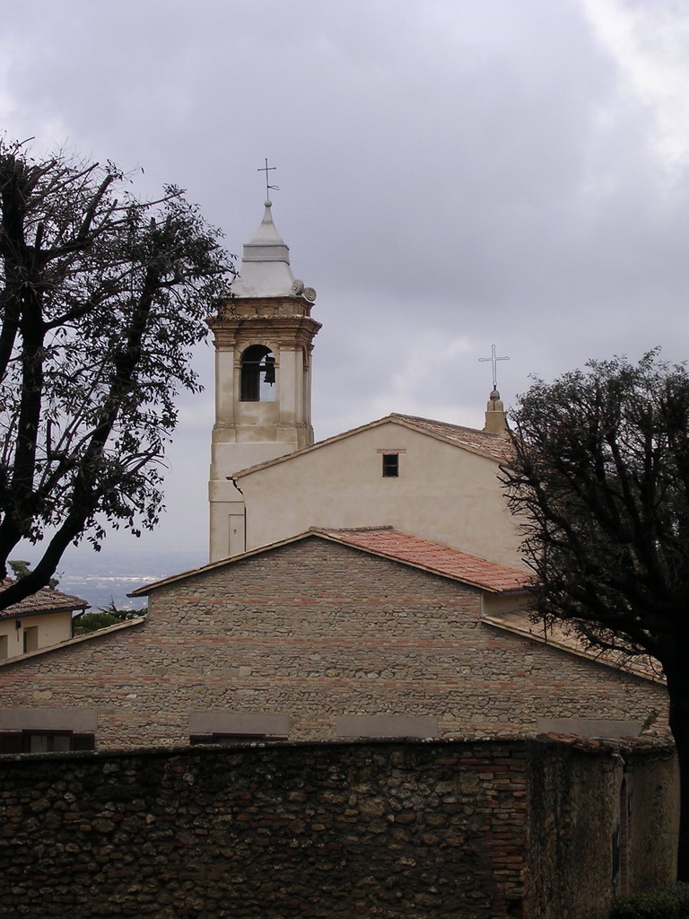 Church in the town center