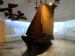 Sailboat at the Biesbosch MuseumEiland