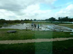 The Biesbosch Beleving area at the Biesbosch MuseumEiland, viewed from the restaurant