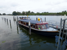 Fluistertocht tour boats at the Biesbosch MuseumEiland