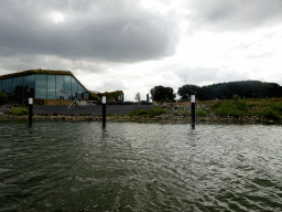 The Biesbosch MuseumEiland, viewed from the Fluistertocht tour boat