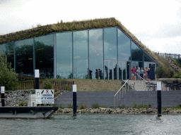 The Biesbosch MuseumEiland, viewed from the Fluistertocht tour boat