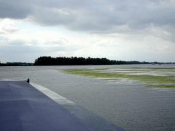 The Gat van van Kampen lake, viewed from the Fluistertocht tour boat