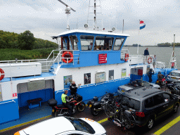 The Biesbosch Ferry over the Nieuwe Merwede canal