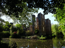 The east side of the ruins of Castle Born, viewed from the Kasteelpark Born zoo