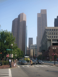 Crossing of Hanover Street and Congress Street