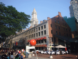 South Market at Faneuil Hall Marketplace, and the Custom House Tower